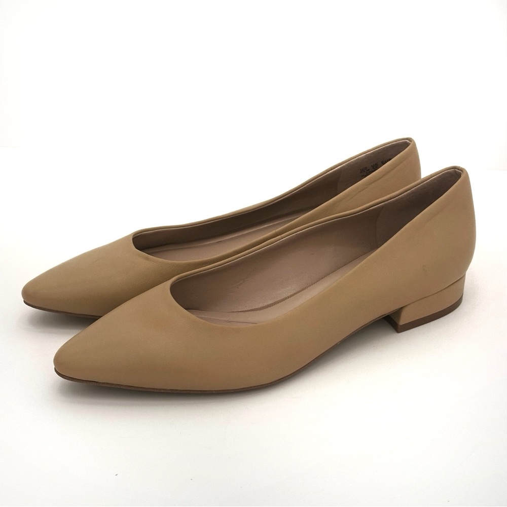 Preston & York Genuine Leather Flats | Nude Tan | NWT 8.5